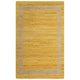 VidaXL Vloerkleed handgemaakt 80x160 cm jute geel