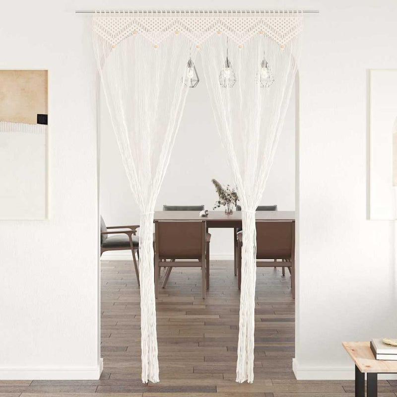 ギャラリービューアに画像をロードする, Vidaxl gordijn macramé 140x240 cm katoen
