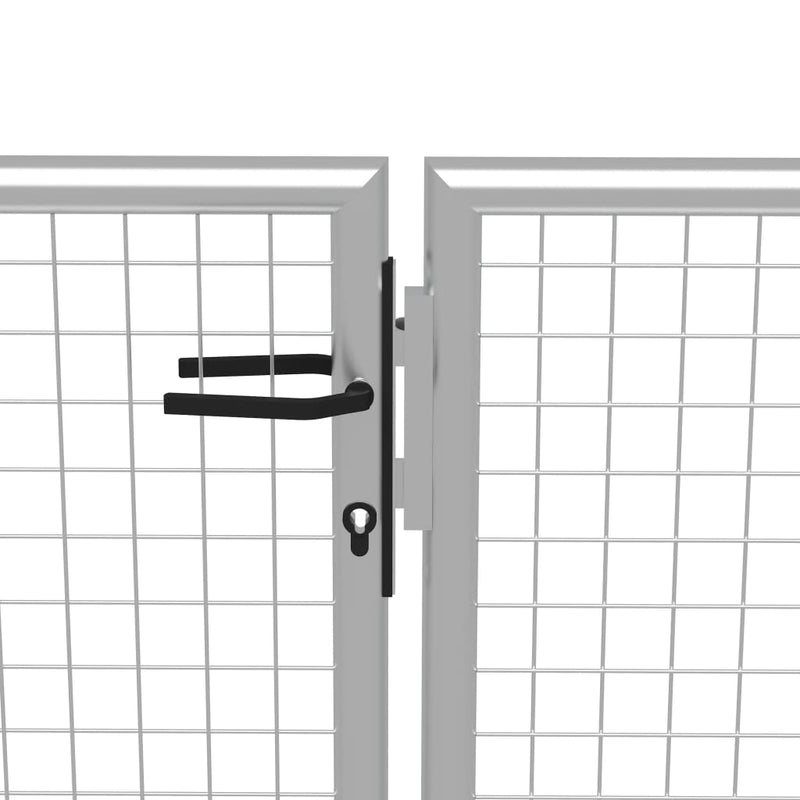 Load image into Gallery viewer, VidaXL Poort 415x225 cm gegalvaniseerd staal zilverkleurig
