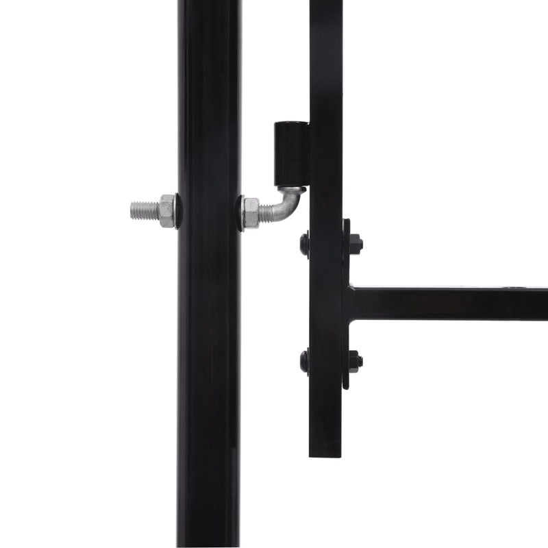 Load image into Gallery viewer, VidaXL Poort 2,45x4 m staal zwart
