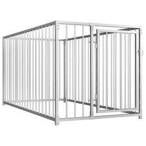 VidaXL Hondenkennel voor buiten 100x200x100 cm