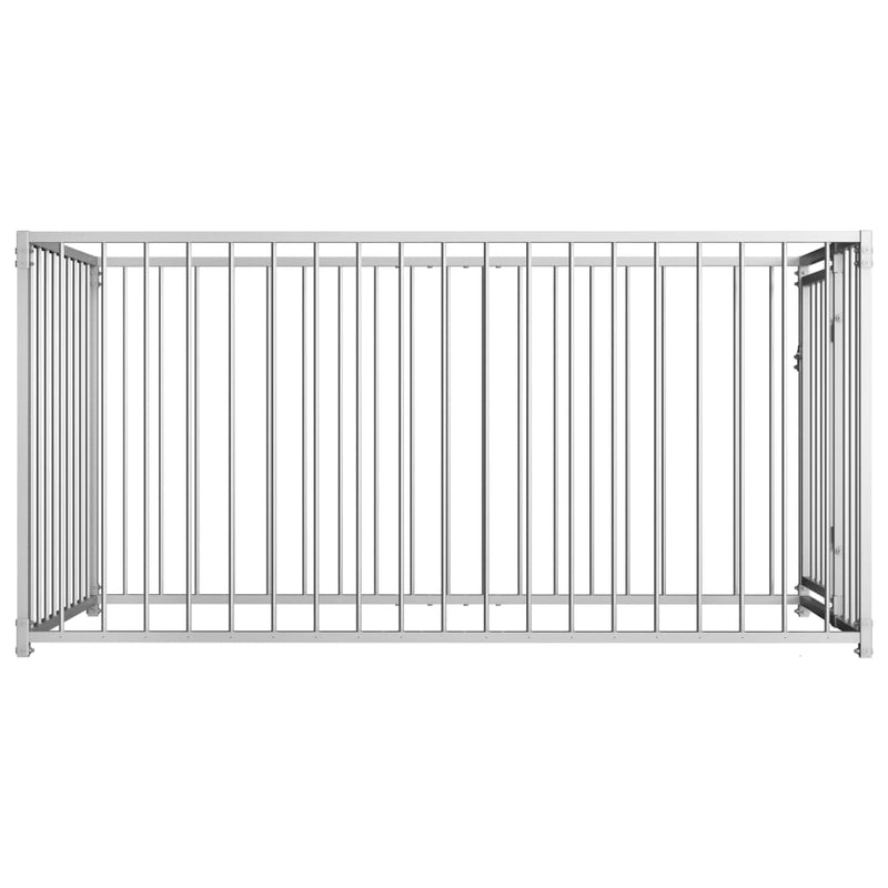 Load image into Gallery viewer, VidaXL Hondenkennel voor buiten 100x200x100 cm
