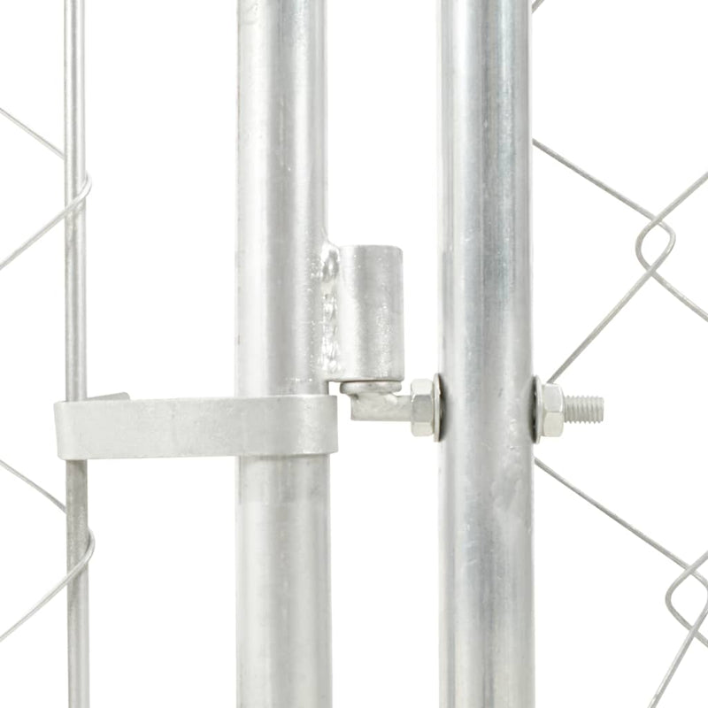 Load image into Gallery viewer, Vidaxl hondenkennel voor buiten met dak 100x100x125 cm
