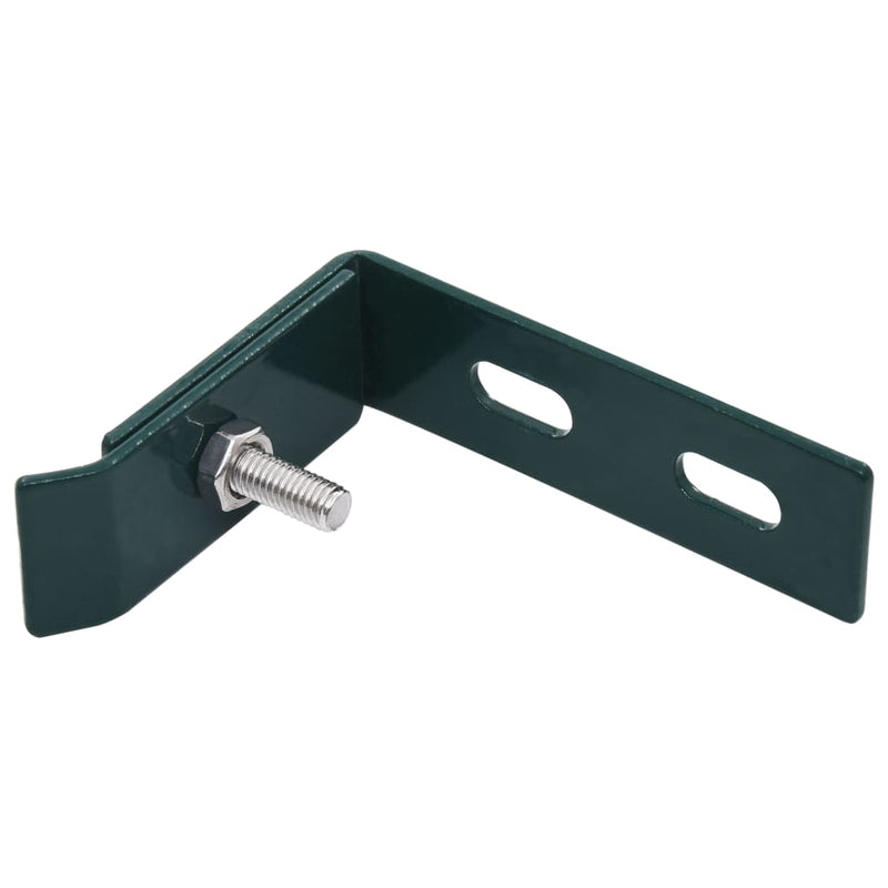 Load image into Gallery viewer, Vidaxl wand hoekverbinding 10 sets groen
