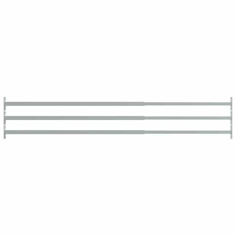 Load image into Gallery viewer, Vidaxl barrièrestangen verstelbaar 3 st 710-1200 mm
