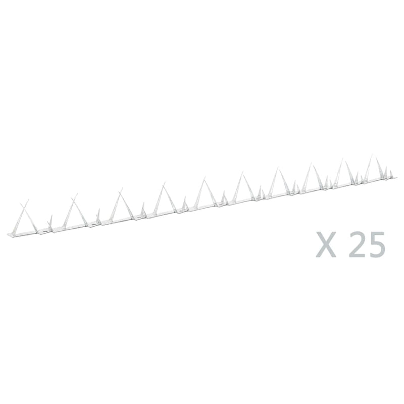 Load image into Gallery viewer, Vidaxl muurspikes 25 st 1 m staal
