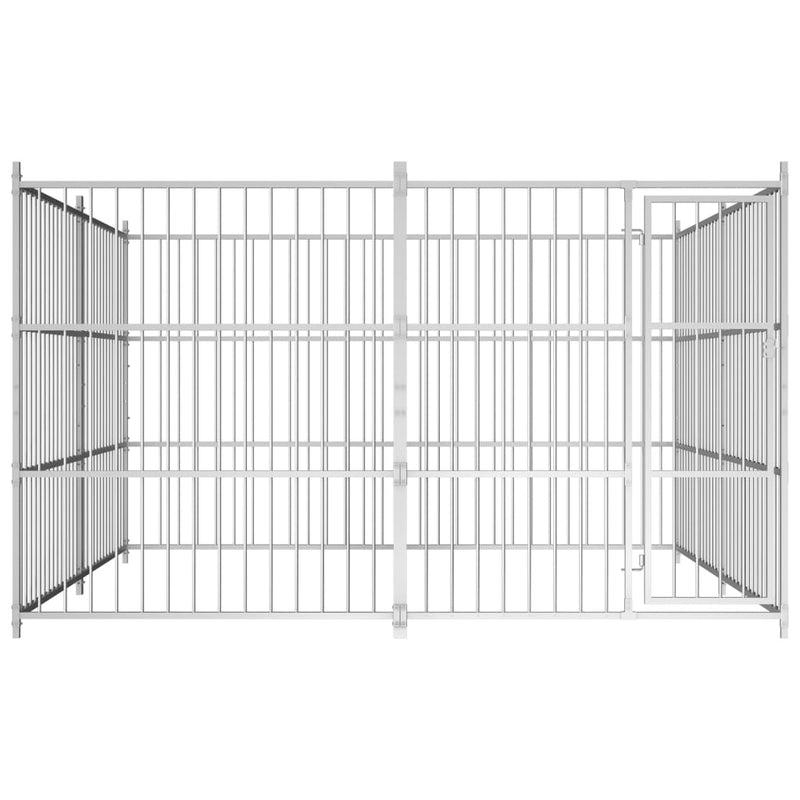 Load image into Gallery viewer, VidaXL Hondenkennel voor buiten 300x300x185 cm
