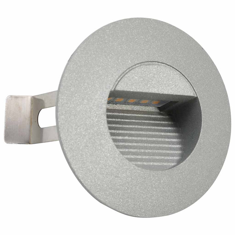 Cargue la imagen en el visor de la galería, Vidaxl led-buitenwandlampen 6 st 2 w rond zilverkleurig
