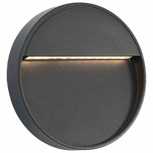 Vidaxl led-buitenwandlampen 2 st 3 w rond zwart