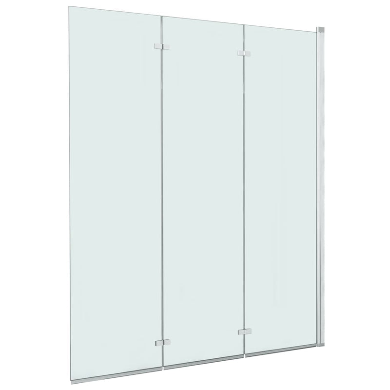 Load image into Gallery viewer, Vidaxl douchewand inklapbaar 3 panelen 130x138 cm esg
