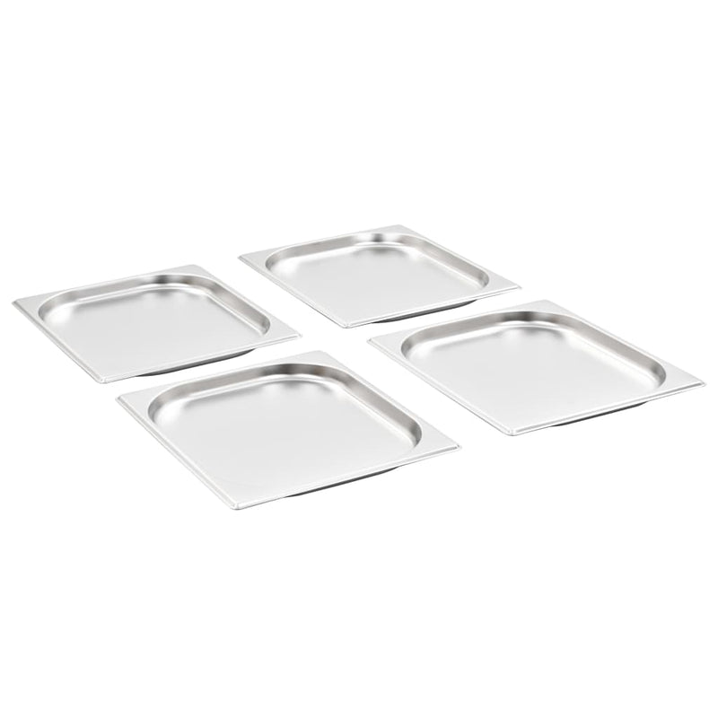 Load image into Gallery viewer, Vidaxl gastronormbakken 8 st gn 1 2 20 mm roestvrij staal
