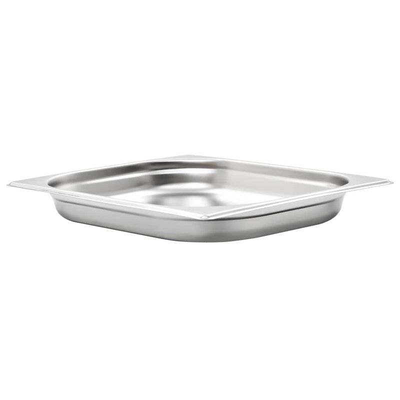 Load image into Gallery viewer, Vidaxl gastronormbakken 8 st gn 1 2 40 mm roestvrij staal
