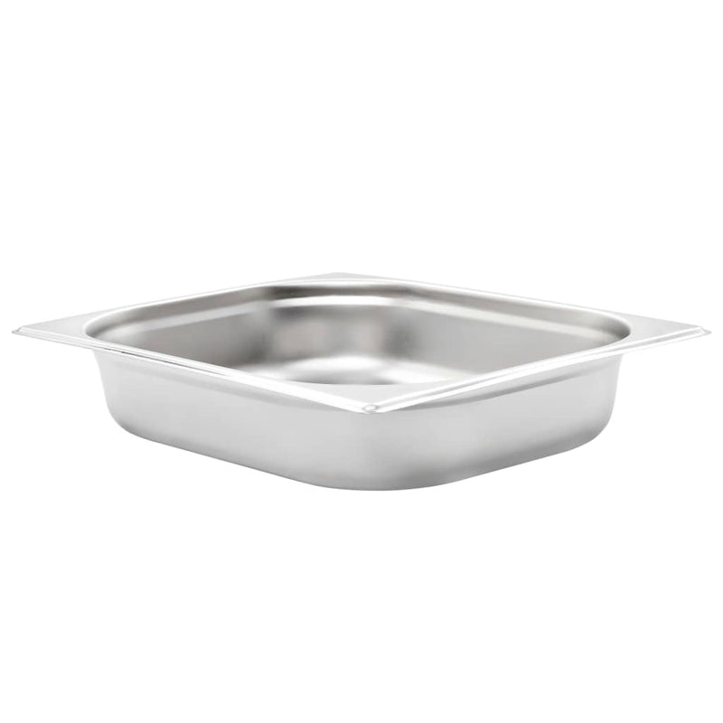 Load image into Gallery viewer, Vidaxl gastronormbakken 4 st gn 1 2 65 mm roestvrij staal
