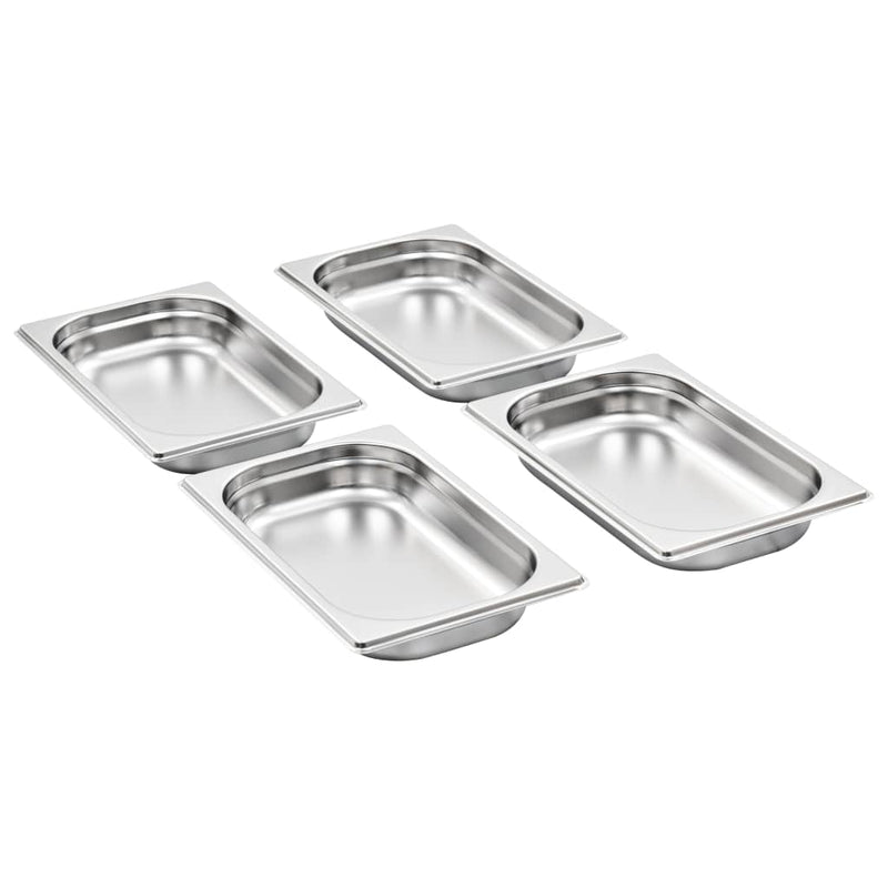Load image into Gallery viewer, Vidaxl gastronormbakken 12 st gn 1 4 40 mm roestvrij staal

