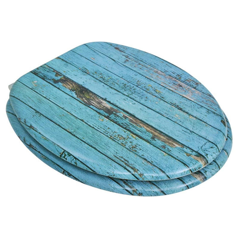 Load image into Gallery viewer, VidaXL Toiletbrillen met deksels 2 st oud hout MDF
