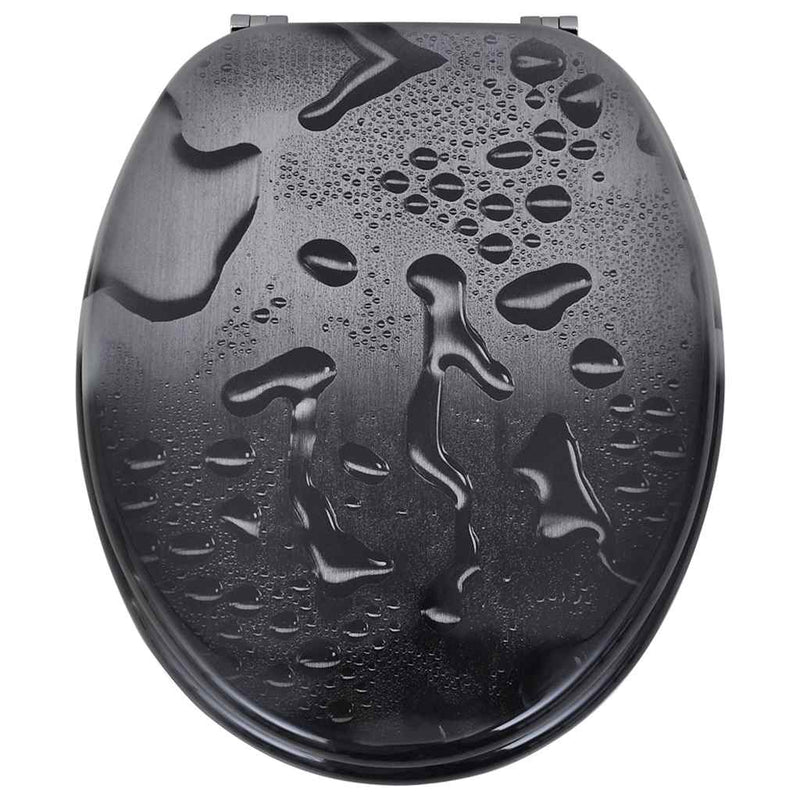 Load image into Gallery viewer, VidaXL Toiletbrillen met deksels 2 st water MDF
