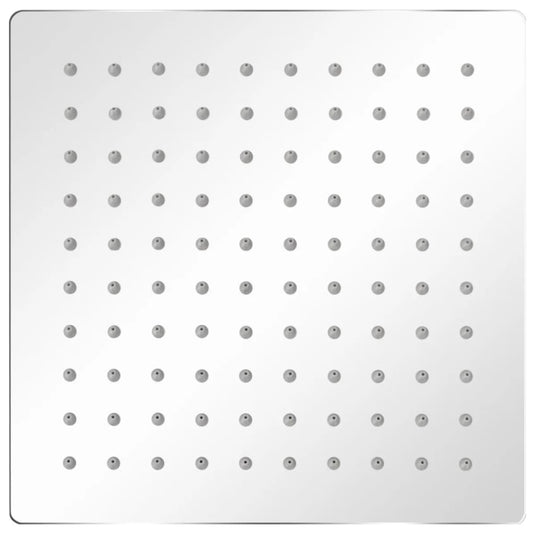 Vidaxl regendouchekoppen 2 st 20x20 cm roestvrij staal