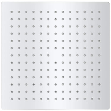 Vidaxl regendouchekop 2 st 25x25 cm roestvrij staal