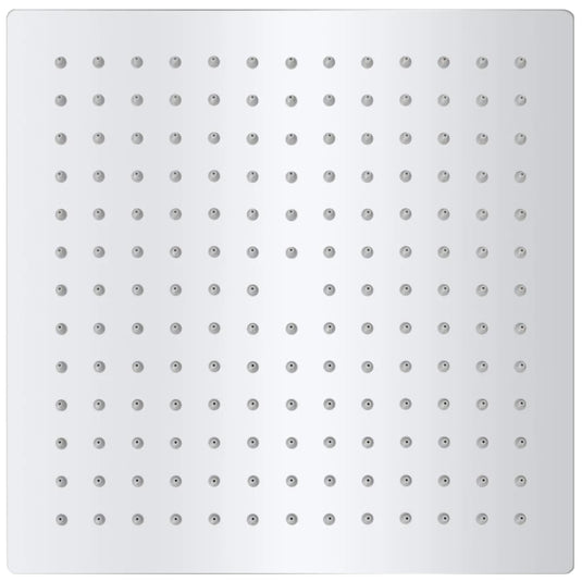 VidaXL Regendouchekop 2 st 25x25 cm roestvrij staal
