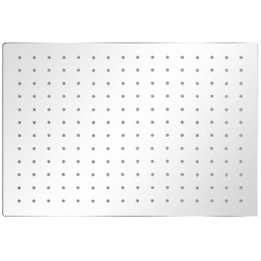 Vidaxl regendouchekoppen 2 st 30x40 cm roestvrij staal
