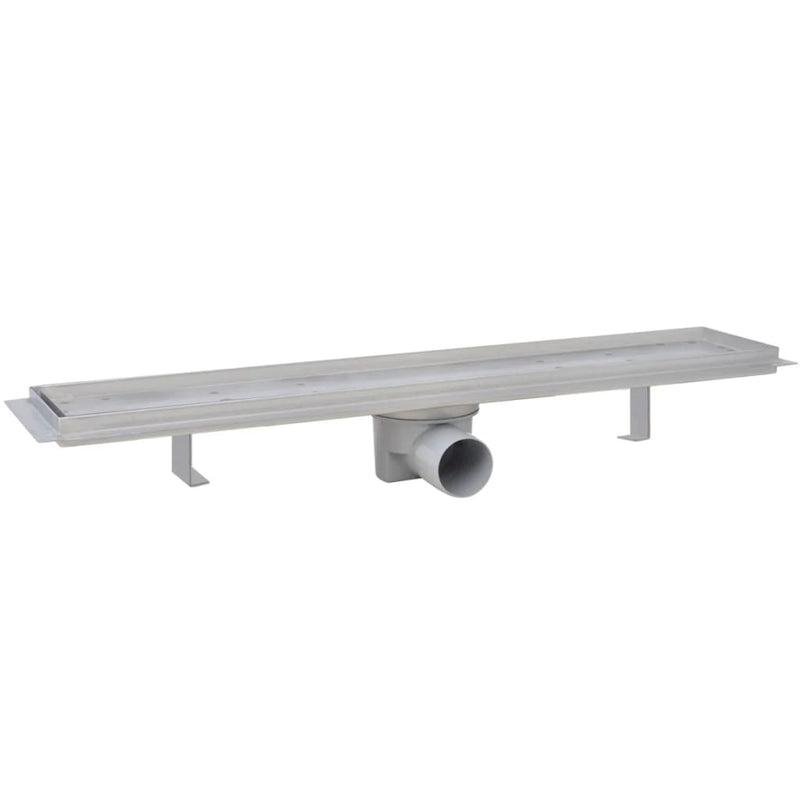 Load image into Gallery viewer, VidaXL Doucheafvoer 2 st rechthoekig 630x140 mm roestvrij staal
