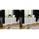 Vidaxl radiatorombouw 2 st 152 cm bewerkt hout wit