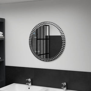 Vidaxl wandspiegel 60 cm gehard glas
