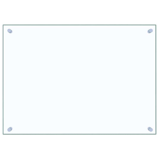 Vidaxl spatscherm keuken 70x50 cm gehard glas transparant