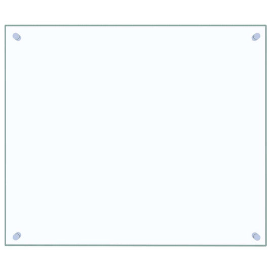 Vidaxl spatscherm keuken 70x60 cm gehard glas transparant