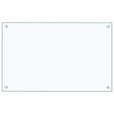 Vidaxl spatscherm keuken 80x50 cm gehard glas transparant