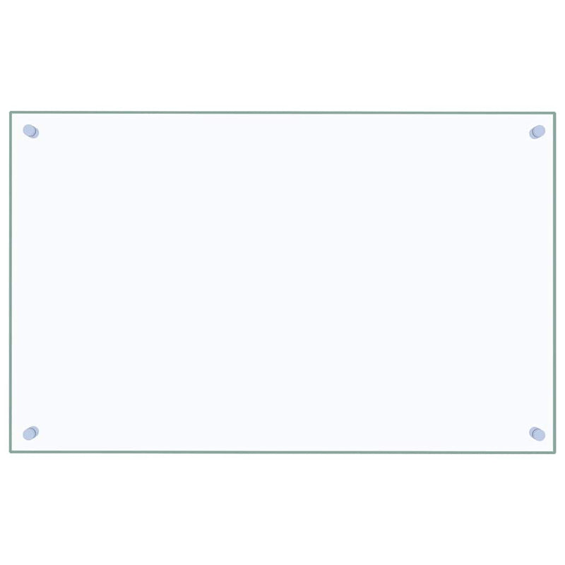 Load image into Gallery viewer, Vidaxl spatscherm keuken 80x50 cm gehard glas transparant
