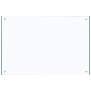 Vidaxl spatscherm keuken 90x60 cm gehard glas transparant
