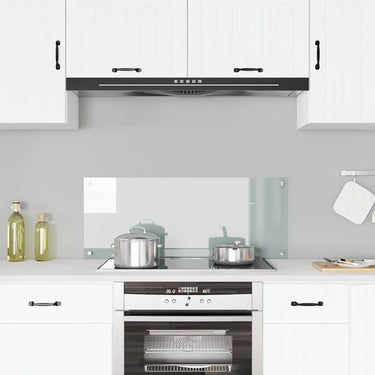 Vidaxl spatscherm keuken 100x40 cm gehard glas transparant