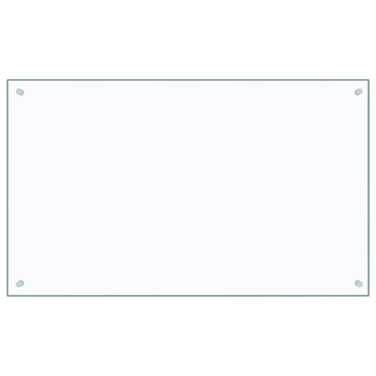 Vidaxl spatscherm keuken 100x60 cm gehard glas transparant