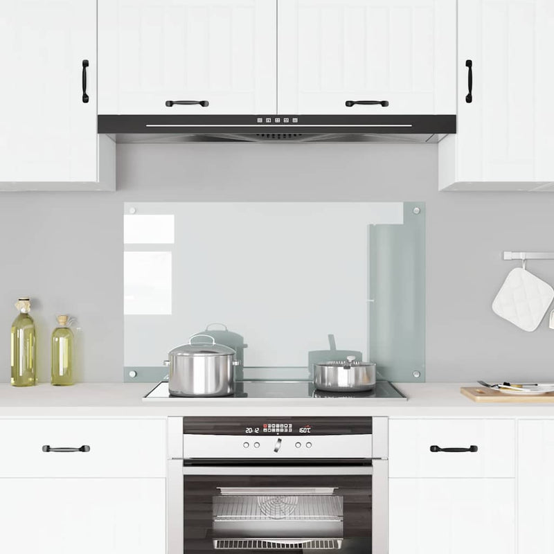 Load image into Gallery viewer, Vidaxl spatscherm keuken 100x60 cm gehard glas transparant
