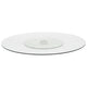 Vidaxl serveerbord draaiend 60 cm gehard glas transparant