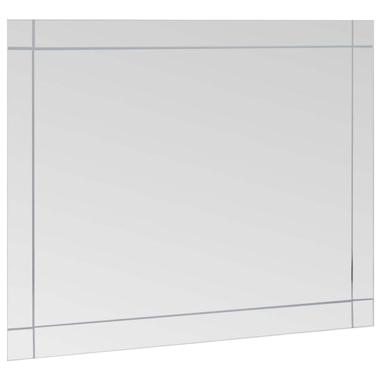 Vidaxl wandspiegel 80x60 cm glas