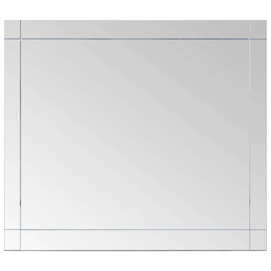 Vidaxl wandspiegel 100x60 cm glas