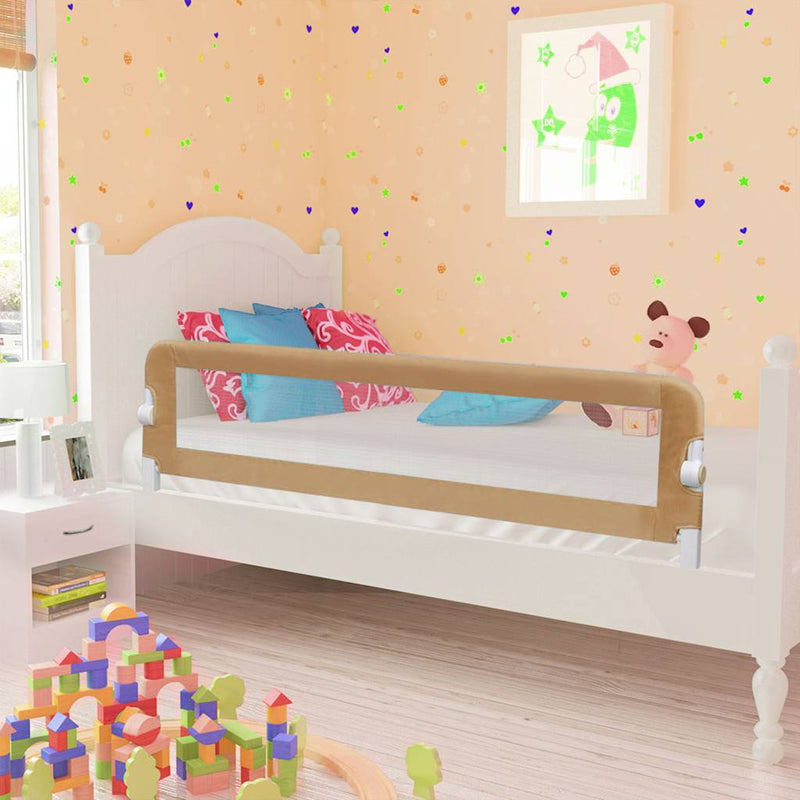 Load image into Gallery viewer, Vidaxl bedhekje peuter 150x42 cm polyester taupe
