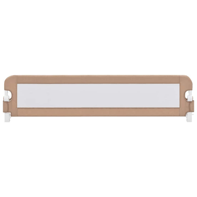 Load image into Gallery viewer, Vidaxl bedhekje peuter 180x42 cm polyester taupe
