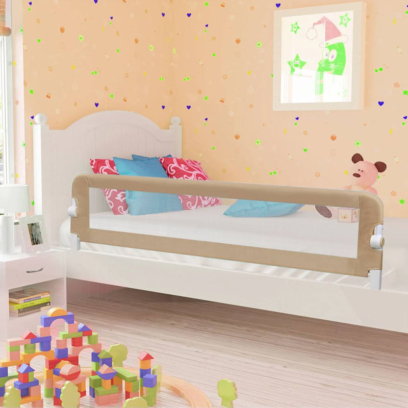 Load image into Gallery viewer, Vidaxl bedhekje peuter 180x42 cm polyester taupe
