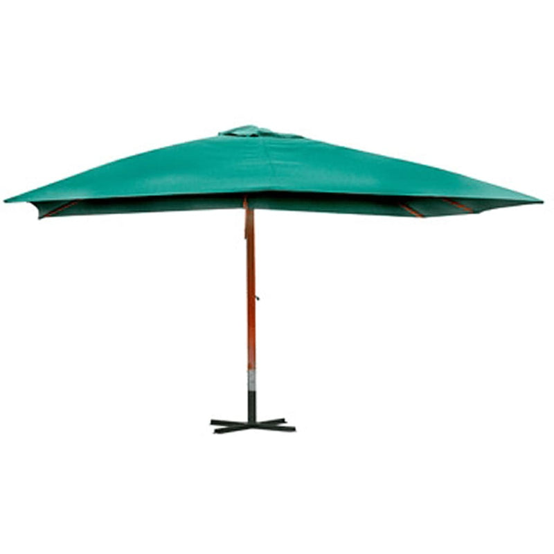 Load image into Gallery viewer, Vidaxl zweefparasol melia 300x400 cm groen
