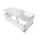 Vidaxl koude bak met 2 deksels 110x55x41 cm