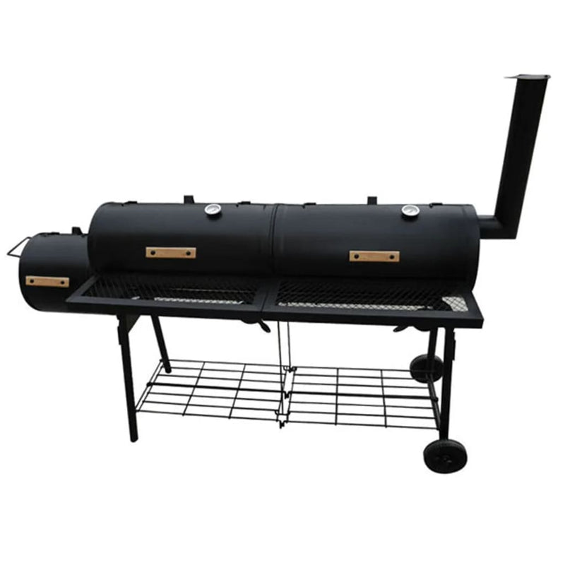 Load image into Gallery viewer, VidaXL Rookbarbecue Nevada XL zwart
