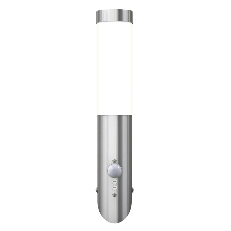 Load image into Gallery viewer, VidaXL Buitenlamp RVS Enego met sensor
