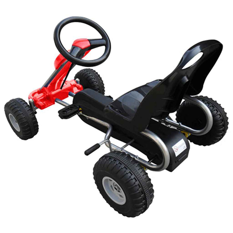Load image into Gallery viewer, Vidaxl skelter met pedalen rood
