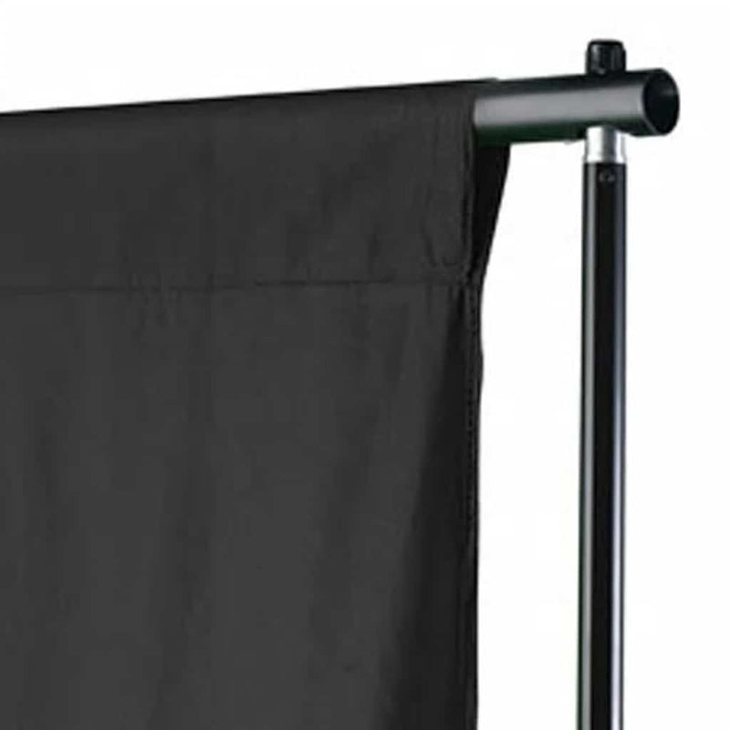 Load image into Gallery viewer, Vidaxl achtergrond zonder standaard 500x300 cm katoen zwart
