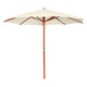 Vidaxl parasol 300x258 cm zandwit