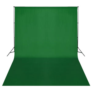 Vidaxl achtergrondsysteem 500x300 cm groen