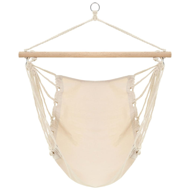 Load image into Gallery viewer, Vidaxl hangstoel creme wit (large)
